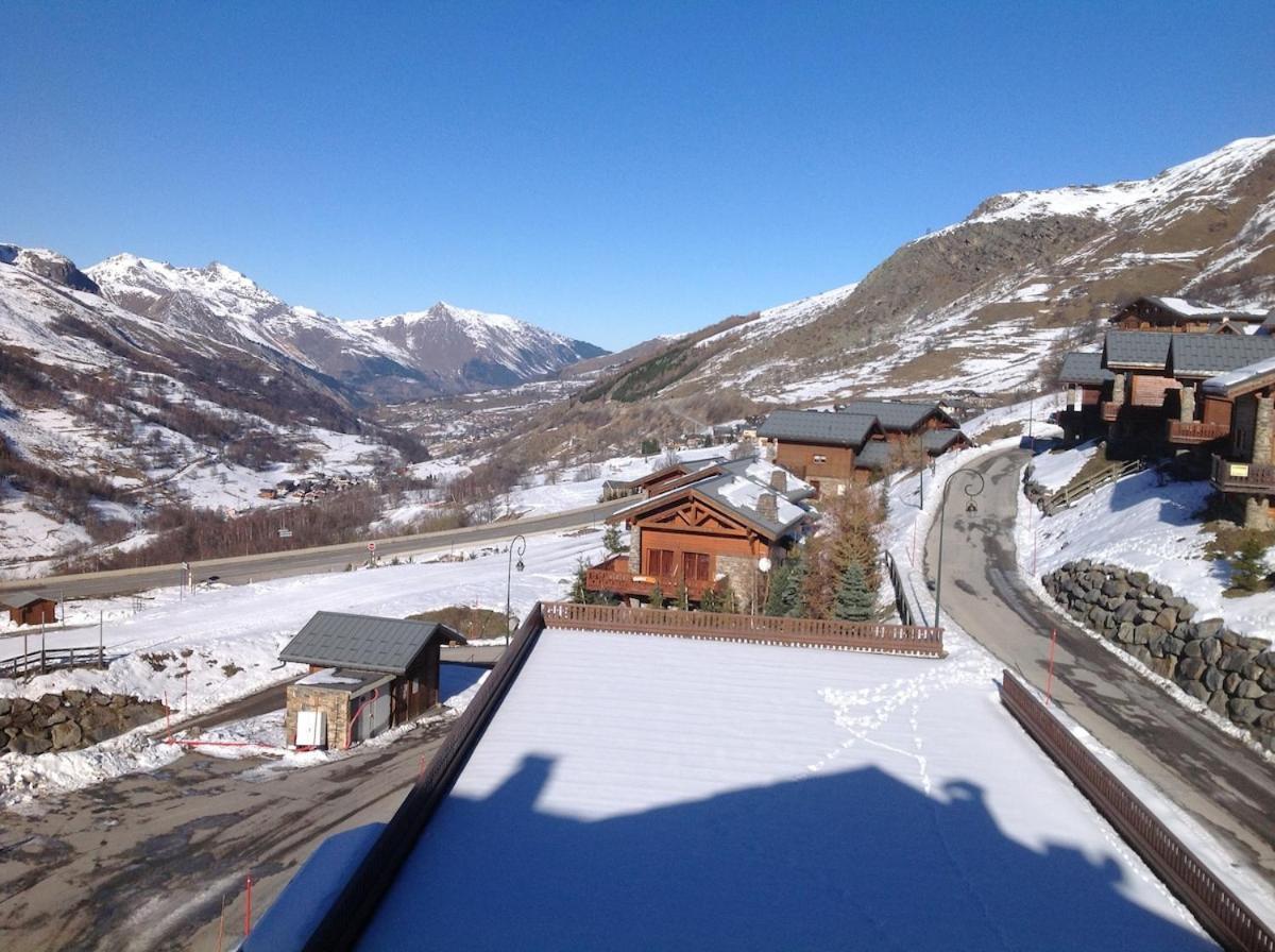 Luxury Apartment In Chalet Saint-Martin-de-Belleville Exteriör bild